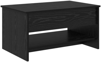 vidaXL Couchtisch Schwarz Eichen-Optik 80 x 50.5 x 41.5 cm 880715