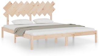 Doppelbett, Betten für Erwachsene, Massivholzbett 180x200 cm de345