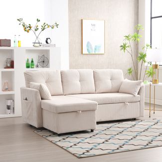 MODFU Sofa Modulares Ecksofa L-förmiges modulares Sofa, mit umkehrbarer Chaiselongue Modulares Sofa Sectional Couch