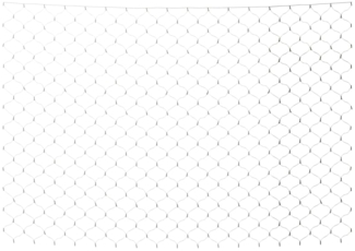 vidaXL Weihnachts-Lichternetz Blau 4x4 m 544 LEDs Indoor Outdoor 328784