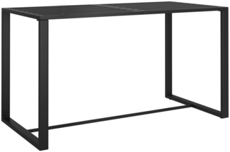 vidaXL 5-tlg. Garten-Sofagarnitur mit Kissen Aluminium Anthrazit 49236