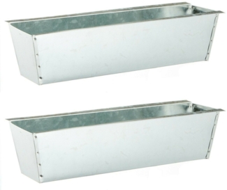 Meinposten Blumenkasten Pflanzkästen Palette Paletten Pflanzkasten Palettenbeet Blumenkasten (Spar-Set, 2 St, 2er Set, 4er Set, 6er Set, 12er Set), Einsatz für Europaletten