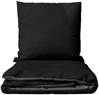 Leonado Vicenti Bettwäsche Winter flauschig warm, Fleece, 2 teilig, Thermofleece kuschelig weich, Einfarbig