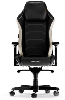 DXRacer MASTER XL Schwarz & Weiß Mikrofaser Leder das Orginal Gaming Stuhl