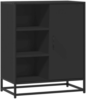 vidaXL Sideboard Schwarz 62x35x76 cm Holzwerkstoff 848994