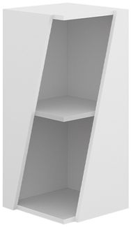 Midischrank Benno Weiß 31.6 x 70.5 cm mit offenen Ablagen Vicco