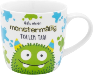 Tasse Becher Milch Kakaotasse Sheepworld Geschenk Kinder GRUSS &CO Monster 48269