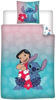 Disney Stitch Bettwäsche Kinder Bettbezug Kissenbezug Schlafzimmerset 140x200 65x65 cm