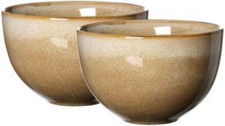 Ritzenhoff & Breker Alicante Servierschale ø 20 cm 2er Set - Braun