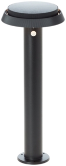 Brilliant AG Leuchten G40431-06 Alvero LED Solar Außensockelleuchte mit Bewegungsmelder