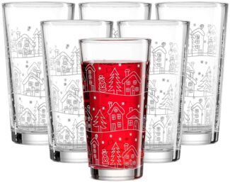 Ritzenhoff & Breker Winter Trinkglas 380 ml 6er Set