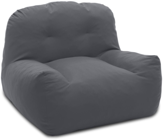 Gartenlounge Sessel Branizlawa 103x71x102 mit Outdoorbezug dunkelgrau