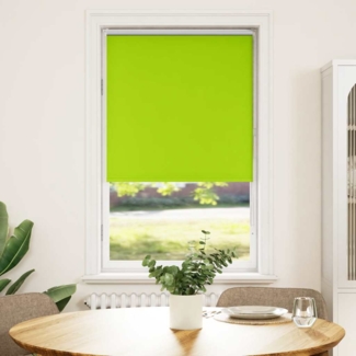 vidaXL Verdunkelungsrollo Grün 70x130 cm Stoffbreite 65,7 cm Polyester 4011226