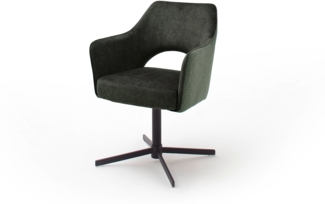 2er-Set Armlehnstuhl 'Valletta' - Vintage Olive