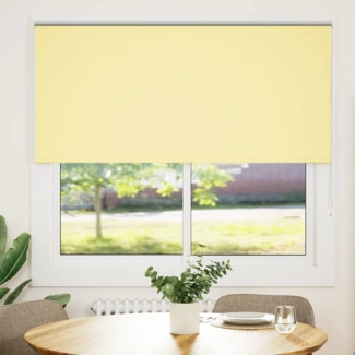 vidaXL Verdunkelungsrollo Gelb 150x175cm Stoffbreite 146,6cm Polyester 4012074
