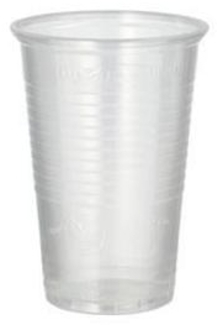 Papstar Trinkbecher 0,2 l transparent PP VE=100 Stück