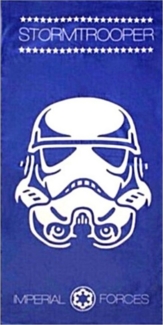 Star Wars Badetuch STORMTROOPER, Mikrofaser, Strandtuch schnelltrocknend 70 x 140 cm