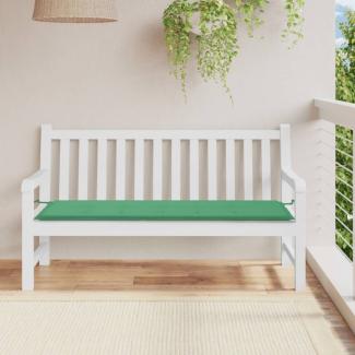 vidaXL Gartenbank-Auflage Grün 150x50x3 cm Oxford-Gewebe 43207