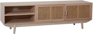 Lowboard 150x36cm Rattanfront Sideboard Kommode Fernsehschrank TV Hifi Schrank