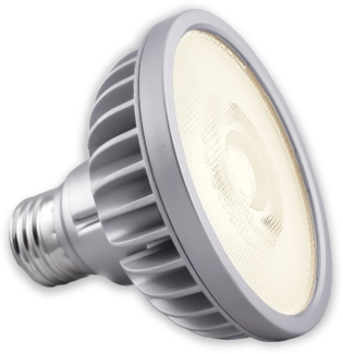 Soraa LED-Leuchtmittel Soraa Vivid 3 Vollspektrum LED PAR30 - 18.5Watt, Flood 36°, E27, Vollspektrum LED - CRI95 R9