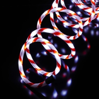 HI Lichtschlauch Zuckerstange mit 120 LEDs 6 m 438349