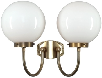 Wandleuchte A104-120op Berliner Messing