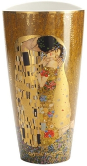 Goebel Dekovase Gustav Klimt, Farbe: Gold, Motiv: Der Kuss