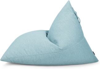 Sitzsack ‘Razz‘, Bezugstoff - Dunes, 100% Olefin, Aquamarine, 90x130x110 cm.