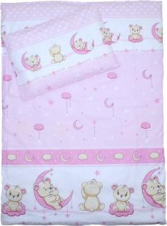 Primawela Babybettwäsche 2 teilige Baby Kinder Bettwäsche 100% Baumwolle 100x135 cm