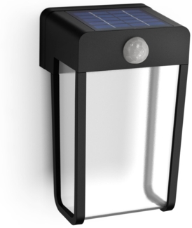 Solar Wandleuchte Shroud 20,5 x 12,5 x 12 cm transparent