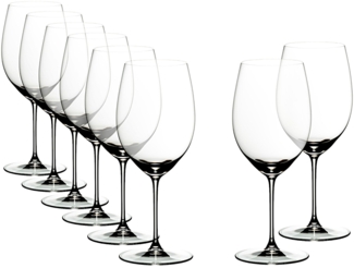RIEDEL 7449/0 VERITAS Cabernet / Merlot Weinglas VORTEILSSET KAUF 8 ZAHL 6