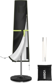 VDISRR Sonnenschirm Schutzhülle 175x32/38cm mit Stab UV-Schutz