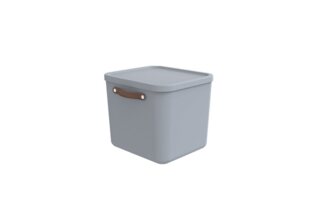 ROTHO Aufbewahrungsbox Aufbewahrungsbox mit Deckel 40 l MALOJA