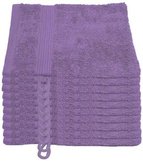 Julie Julsen Waschhandschuh 10-Waschhandschuh-Lavendel-Waschhandschuh 15 x 21 cm (10-tlg)