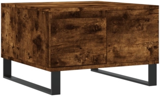 Couchtisch, Sofatisch Räuchereiche 55x55x36,5 cm Holzwerkstoff