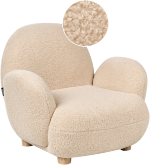 Kindersessel Bouclé beige HEM