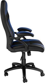 tectake Gaming-Stuhl Bürostuhl (1er Set, 1 St), ergonomische Form