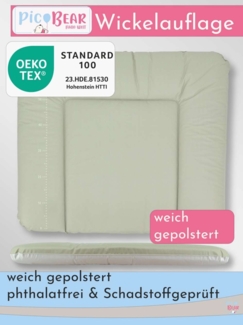 pic Bear weiche Wickelauflage HONEY 85x72 cm, Oliv : Oliv