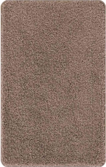 vidaXL Badematte Anti-Rutsch Badematten-Set 3 pcs Braun 50x50 cm PP, Höhe 0.2 mm, Polypropylen