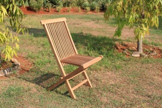 Premium Teak Klappstuhl Gartenstuhl Gartensessel Klappsessel Stuhl nachhaltig