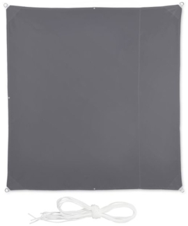 Sonnensegel Quadrat in Grau 10026356_976