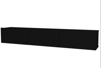 ibonto Lowboard Hängendes TV Board mit Stauraum – Design Sideboard für Wohnzimmer"