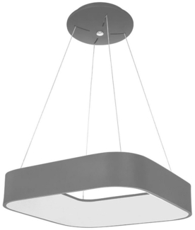 LED Pendellampe, Höhenverstellbar, grau, H 150cm, GRAND