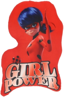 Miraculous Ladybug Dekokissen Velours Kissen Ideal zum Kuscheln und Dekorieren