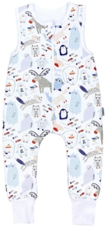 TupTam Babyschlafsack Ganzjahresschlafsack mit Beinen OEKO-TEX zertifiziert 2,5 TOG Unisex