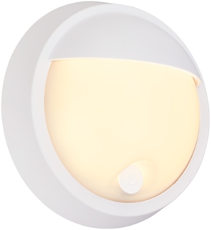Briloner LED Außenwandleuchte Puni Akku 4W weiß Touch-Dimmer warmweiß