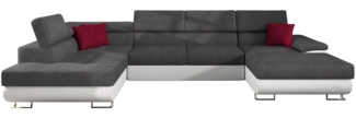 Ecksofa Cotere Bis (Soft 017 + Uttario Velvet 2971 + Kronos 02, Seite: Links)