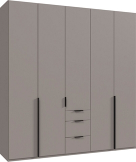 Wimex Drehtürenschrank Mugano (mit langen oder kurzen Griffen aus Metall) in vielen Breiten, 208 oder 236 cm hoch, Made in Germany