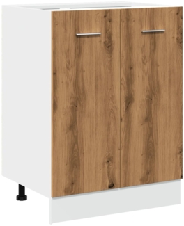 vidaXL Unterschrank Lyon Artisan-Eiche 60x46x81,5 cm Holzwerkstoff 856075