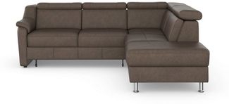 sit&more Ecksofa Freetown L-Form, inklusive Kopfteilverstellung und komfortablem Federkern